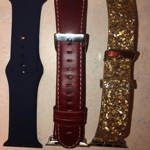 Lot of three Apple Watch bands
